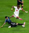 Colegii de la club deveniți inamici la Mondial: Spence (în alb) și Romero, la Anglia - Argentina. Foto: Imago