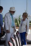 Ion Țiriac a venit la inaugurarea Sălii Nadia Comăneci, de la Otopeni, cu un Cadillac din anul notei de 10 perfecte  (foto: Iosif Popescu/GOLAZO.ro)