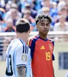 Lionel Messi și Lamine Yamal în finala CM 2026 FOTO Imago