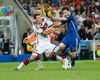 Messi, atacat tare de Mesut Ozil, la 0-1 cu Germania în finala CM 2014. Foto: Imago