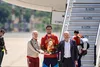 Campionii mondiali au aterizat la Madrid / foto: IMAGO + capturi video X/BBC, Marca, SkySports
