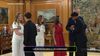 Jucătorii Spaniei au fost primiți de familia regală / foto: capturi video X/Diario AS + Embassy of Spain