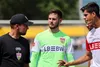 Seimen și antrenorul lui VfB, Sebastian Hoeness. Foto: Imago