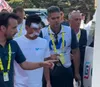 Einer Rubio a intrat în luneta mașinii și a fost nevoit să abandoneze dupa ce un spectator a cazut pe carosabil (11).jpg