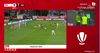 Faza după care FC Botoșani a primit penalty cu Rapid/ Foto: captură Prima Sport