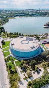 Sala Polivalentă din Tulcea este finalizată. Foto: Facebook/Compania Națională de Investiții