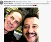 „Franco Baresi, adevăratul Milan, adevăratul fotbal. Zboară sus, căpitane, ai fost și vei fi mereu portdrapelul nostru”, a scris Salvini în mesajul șters ulterior.