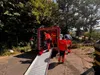 Microbuzul lui Dinamo 2, implicat într-un accident rutier grav FOTO ISU Argeș