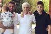 Adrian Mutu, Spridon Mutu (centru) și Mario Mutu/ Foto: Facebook