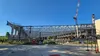 Șantierul patinoarului „Flamaropol” din București. FOTO Catiușa Ivanov/HotNews