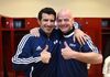 Luis Figo și Gianni Infantino, în 2016. Foto: Imago