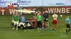 Accidentarea lui Alexi Pitu în UTA - Rapid / foto: capturi Digi Sport