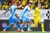 Darius Olaru, în timpul meciului Bodo/Glimt - St. Gilloise. Foto: Imago