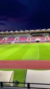 Stadionul „Eugen Popescu” din Târgoviște, pe 8 august 2026. Foto: Facebook/Cristian Daniel Stan