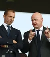 Aleksander Ceferin și Gianni Infantino/ Foto: IMAGO