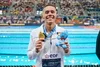 David Popovici a cucerit medalia de aur la 200 metri liber, la Campionatele Europene de la Paris (FOTO: Raed Krishan / GOLAZO.ro)