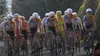 Cicliștii echipei NSN Development Team au intrat în Fafe în fruntea plutonului (FOTO: captură RPT1)