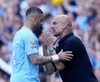 Episod tensionat între Guardiola și Walker. Foto: Imago