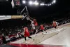 Meciul jucat de Hapoel Tel Aviv în EuroLeague la Sofia împotriva lui Olympiacos. Foto: Imago