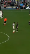 Momentul în care Messi l-a lovit pe Quinn Sullivan / foto: capturi video X/USMNT Only