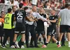 Cristiano Bergodi, eliminat după meciul Dinamo - U Cluj. Foto: Raed Krishan/GOLAZO.ro