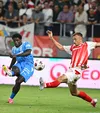 Nsimba e golgheterul Craiovei în acest sezon în toate competițiile: 7 goluri, 4 în campionat. Foto: Raed Krishan