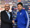 Adrian Mititelu (stânga) l-a adus la Craiova pe Giovanni Costantino (dreapta) în octombrie 2023 și l-a demis în februarie 2024 (foto: Facebook/Fotbal Club Universitatea 1948)