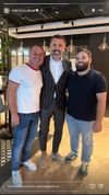 Florentin Petre, Zeljko Kopic și Cosmin Bujor/ Foto: Instagram @zeljkokopicofficial