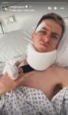 Duminică, Pogacar a postat o fotografie din spital FOTO Instagram