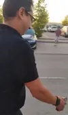 Agentul lui Andrei Rațiu a refuzat să vorbească cu jurnaliștii. Foto: captură X/@UnionRayoLive