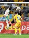 Hindrich, la primul meci ca titular printre „tricolori”, 2-1 contra galezilor. Foto: Raed Krishan