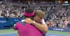 Momentul când Frances Tiafoe l-a îmbrățișat pe Alex Michelsen imediat după meci. Foto: captură X/@usopen