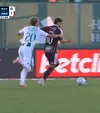 Ianis Stoica a marcat un gol spectaculos pentru Estrela Amadora în partida cu Rio Ave (captură video: Sport TV)