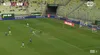 Primul gol marcat de Vladislav Blănuță pentru Lechia Gdansk. Foto: captură YouTube/TVP Sport