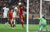Lautaro, „dubla” revenirii la 2-2 cu AS Roma. Foto: Imago