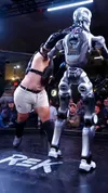 Om contra robot, în cușcă. Prima bătaie în stil „Terminator” a ajuns în lumea reală