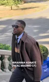 Ibrahima Konate, la baza sportivă de la Clairefontaine. Foto: captură Instagram/equipedefrance