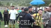 Conflictul dintre jucătorii de la Petrolul Hârtiești / foto: capturi video Muscel TV