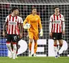 Man și Van Bommel (dreapta), în tricoul lui PSV. Foto: Imago