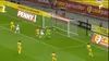 Golul marcat de Gigovic în România - Bosnia / foto: capturi Antena 1