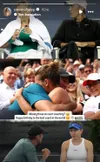 Mesajul Simonei Halep pentru Darren Cahill. Foto: Instagram/@simonahalep