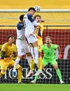 Matei Ilie, nicio șansă în duelul cu Muharemovic. Foto: Raed Krishan