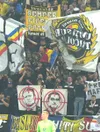Mesajele ultrașilor la România - Suedia + imagini cu Burleanu din tribune. Foto: Raed Krishan / Iosif Popescu / GOLAZO.ro