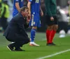 Gică Hagi, în timpul meciului cu Suedia (0-1). Foto: Raed Krishan