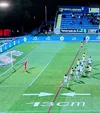 Ofsaid de 13 centimetri la Ianis Stoica, la golul anulat al lui Rafa Soares (captură video Sport TV)