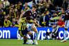 Irfan Can Kahveci, nicio șansă cu Barkley. Foto: Imago