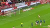 Faza penalty-ului din care Dinamo a deschis scorul cu FC Botoșani. Foto: captură Prima Sport