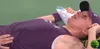 Iga Swiatek, lacrimi de durere la WTA Wuhan (foto: captură video)