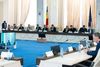 Ședința Comisiei pentru Tineret și Sport, alături de preșdinții cluburilor din Liga 1 / foto: Facebook/Brian Cristian
