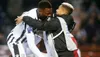 Fernando și Gustavo Varela, după golul tatălui la PAOK. Foto: X